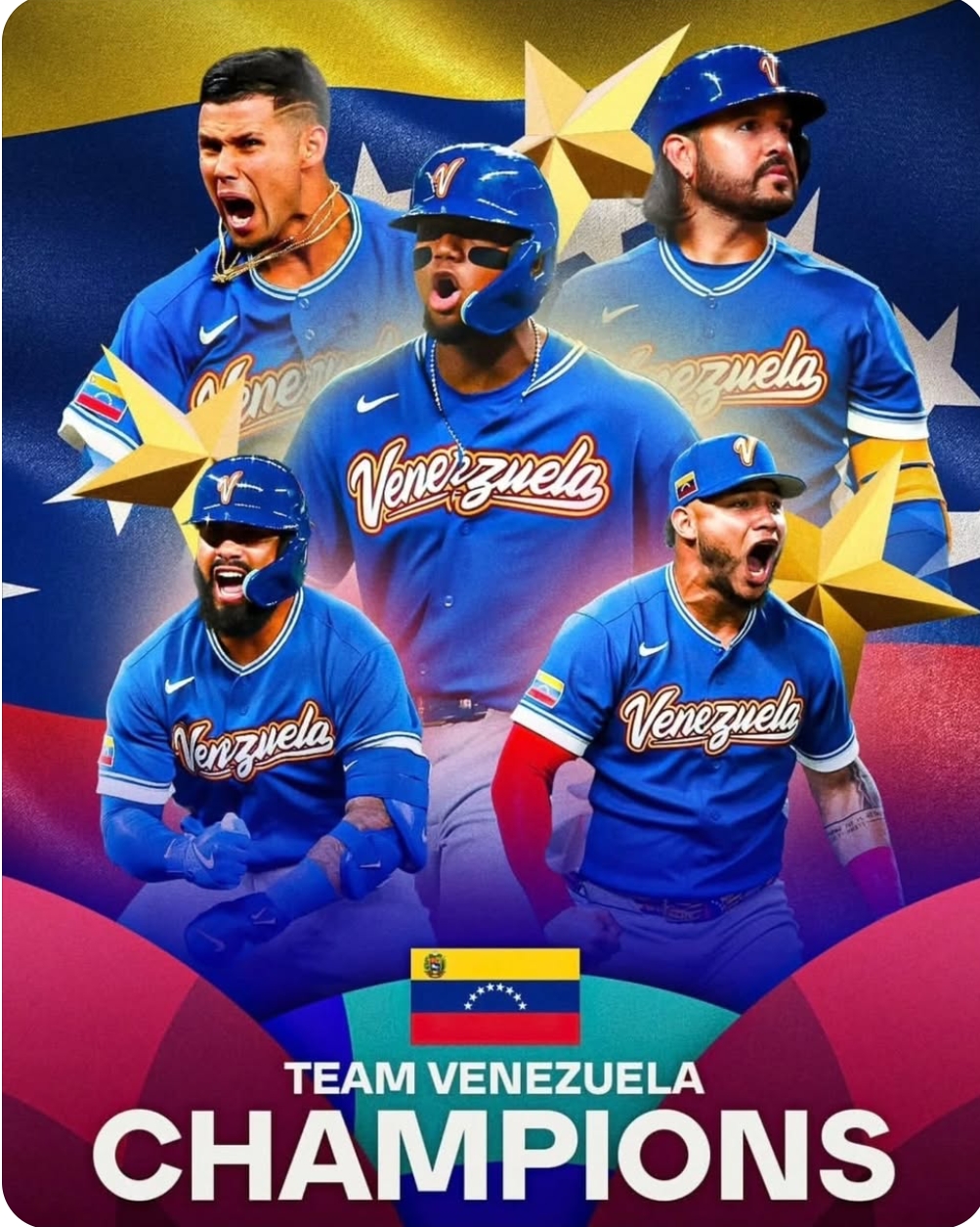 ¡Histórico! Venezuela se corona campeona del Clásico Mundial de Béisbol ...